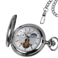 Pocket watch Lowell Man in Steel PO8114 - PO8114